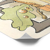 Vintage Illustration von Ottilia Adelborg Poster (Ecke)