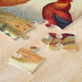 Vintage Illustration von Samoyed Dog Puzzle (Seite)