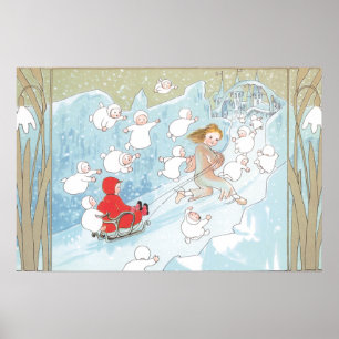 Vintage-Illustration von Sibylle Von Olfers Poster