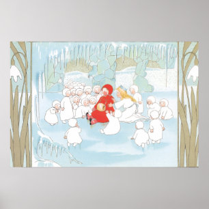 Vintage Illustration von Sibylle Von Olfers Poster