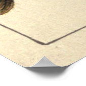 Vintage Illustration von Thunfisch, Makrele und Bo Poster (Ecke)