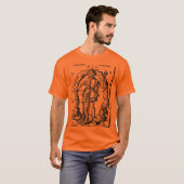 Vintage Illustration von Zodiaka-Zeichen T-Shirt (Vorne ganz)