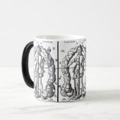 Vintage Illustration von Zodiaka-Zeichen Verwandlungstasse (Vorderseite Links)