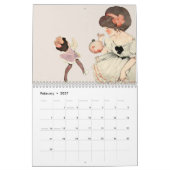 Vintage Illustrationen Hilda Cowham Viktorianisch Kalender (Feb 2027)