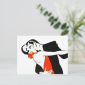 Vintage Illustrationen Postkarte (Stehend Vorderseite)