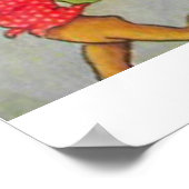 Vintage Illustrationen von Fairies Poster (Ecke)