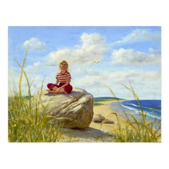 Vintage Illustrations-Postkarte Postkarte