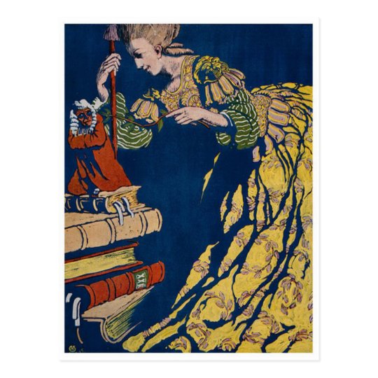 Vintage Illustrations-Postkarte Postkarte