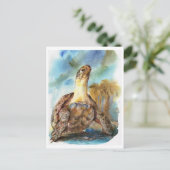Vintage Illustrations-Postkarte Postkarte (Stehend Vorderseite)