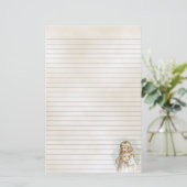 Vintage Illustrationsgeschichten für Frühjahrskind Briefpapier (Stehend Vorderseite)