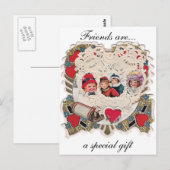 Vintage Illustrationskarten Postkarte (Vorne/Hinten)