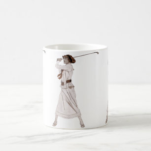 Vintage Illustratorin Kaffeetasse