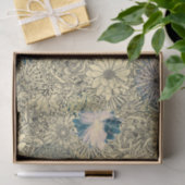 Vintage Illustrierte Blume Seidenpapier (Geschenk)