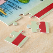 Vintage Illustrierte Karte von Delaware Puzzle (Seite)