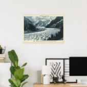 Vintage Image, Frankreich, Chamonix, Mont Blanc Poster (Heimbüro)