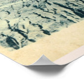 Vintage image, Frankreich, Chamonix Mont Blanc Poster (Ecke)