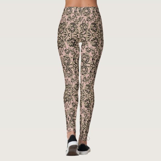 Vintage Image Leggings (Rückseite)