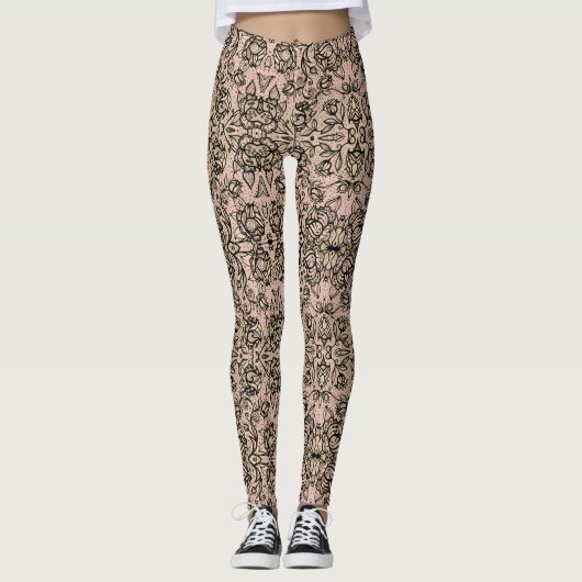 Vintage Image Leggings (Vorderseite)