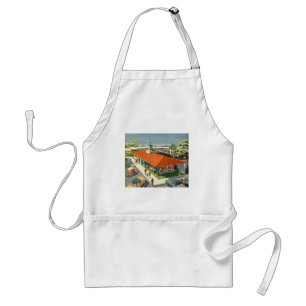 Vintage-Imbiss, Familienrestaurant der 50er Jahre Schürze