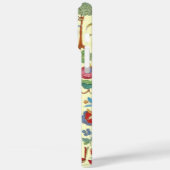 Vintage Imitate besticktes MusteriPhone Case-Mate iPhone Hülle (Rückseite / Links)