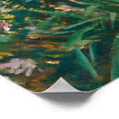 Vintage Impressionistin Poster (Ecke)