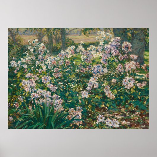 Vintage Impressionistin Poster (Vorne)