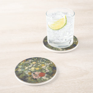 Vintage-Impressionistischer Blumenstrauß Van Gogh Getränkeuntersetzer