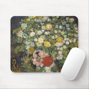 Vintage-Impressionistischer Blumenstrauß Van Gogh Mousepad