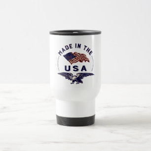 Vintage in den USA hergestellt Reisebecher