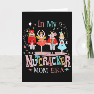 Vintage in meiner Nussknacker-Mom-Era Weihnachten  Karte