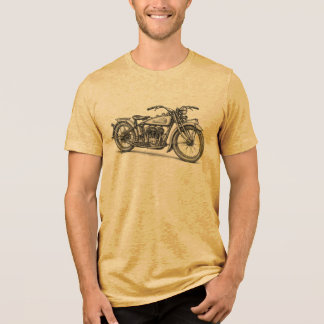 Vintage Indian Motorrad Tri-Blend Shirt