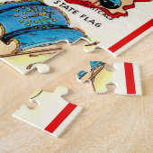 Vintage Indiana Illustriert Puzzle (Seite)