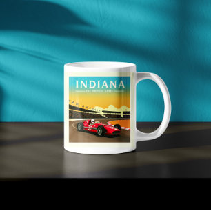 Vintage Indiana Kaffeetasse