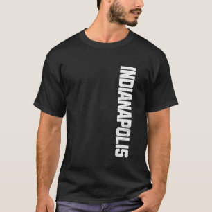 Vintage Indianapolis Zuhause City Pride Varsity In T-Shirt