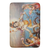 Vintage Indianenbadermatte Badematte (Vorderseite Vertikal)