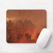 Vintage Indianer, Buffalo-Tanz von Wimar Mousepad (Mit Mouse)