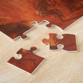 Vintage Indianer, Buffalo-Tanz von Wimar Puzzle (Seite)