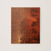 Vintage Indianer, Buffalo-Tanz von Wimar Puzzle (Vertikal)