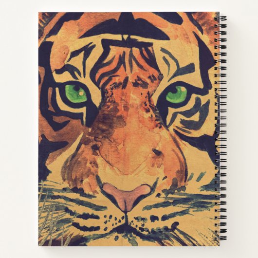 Vintage Indien-Reise Notizblock (Rückseite)