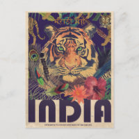 Vintage Indien-Reise