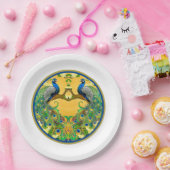 Vintage Indische Blaue Pfanne Pappteller (Party)