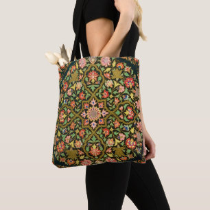Vintage indische Blumenstickerei drucken Tasche