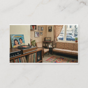 Vintage indische Nostalgie: Retro-Wohnzimmer der 1 Visitenkarte