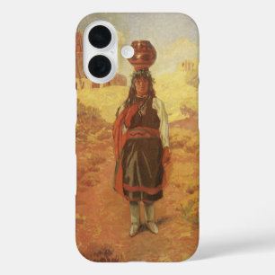 Vintage indischer Wasserträger von EW Rollins iPhone 16 Hülle