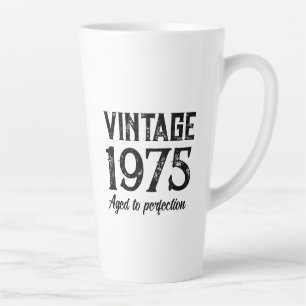 Vintage individuelles Geburtstagsgeschenk Tasse