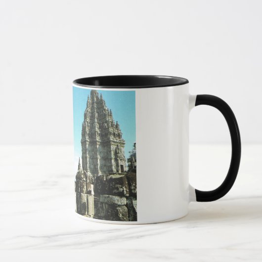 Vintage Indonesien, Java, Prabanam-Hindutempel, Tasse (Rechts)