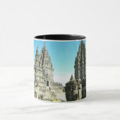 Vintage Indonesien, Java, Prabanam-Hindutempel, Tasse (Zentrum)