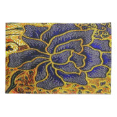 Vintage indonesische Batik Kissenbezug (Rückseite)