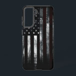 Vintage Industrial American Flag Samsung Galaxy Hülle<br><div class="desc">Vintage Industrial American Flag</div>