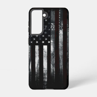 Vintage Industrial American Flag Samsung Galaxy Hülle